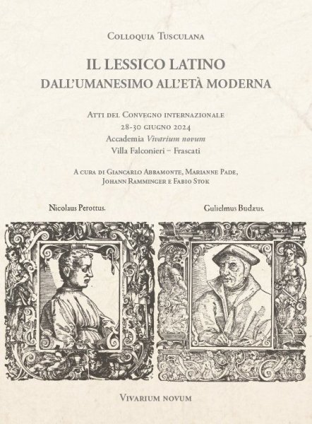 Il lessico latino dall'Umanesimo all'età moderna